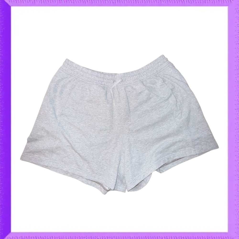 ATHLETA Retroterry High-rise Shorts Plus 1X - Gray - Picture 2 of 11